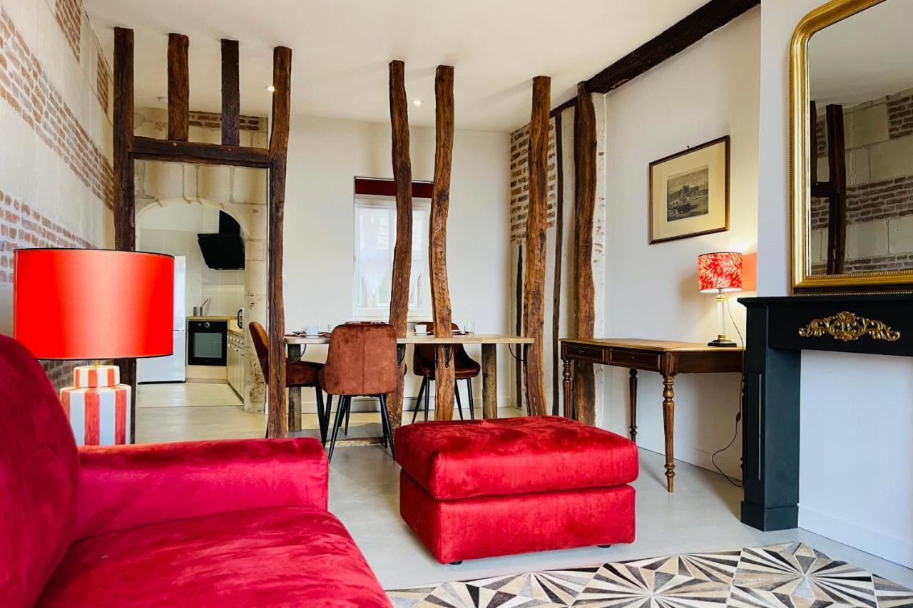 Splendid Apartment At The Foot Of The Castle Of Amboise - View Of The Loir Dış mekan fotoğraf