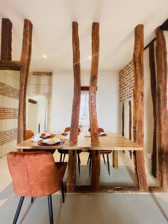 Splendid Apartment At The Foot Of The Castle Of Amboise - View Of The Loir Dış mekan fotoğraf
