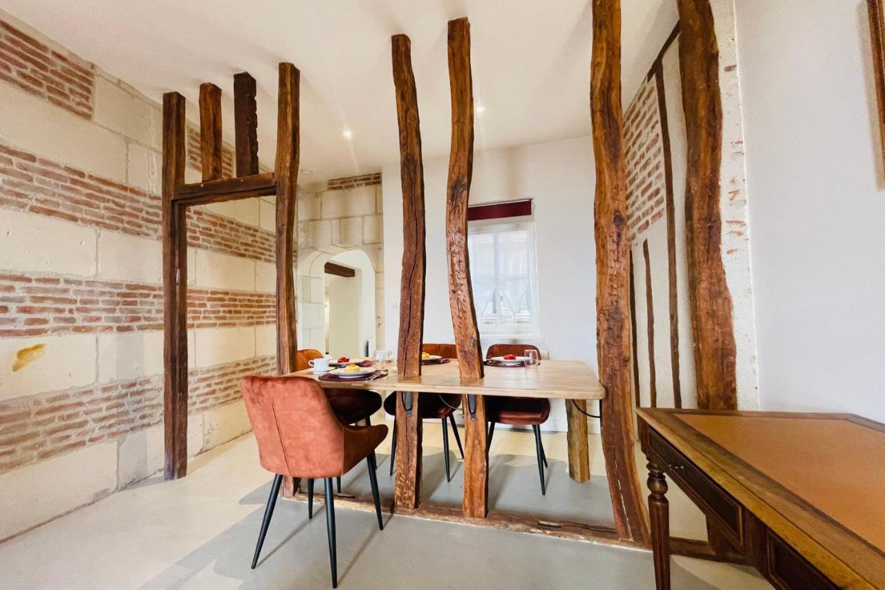 Splendid Apartment At The Foot Of The Castle Of Amboise - View Of The Loir Dış mekan fotoğraf