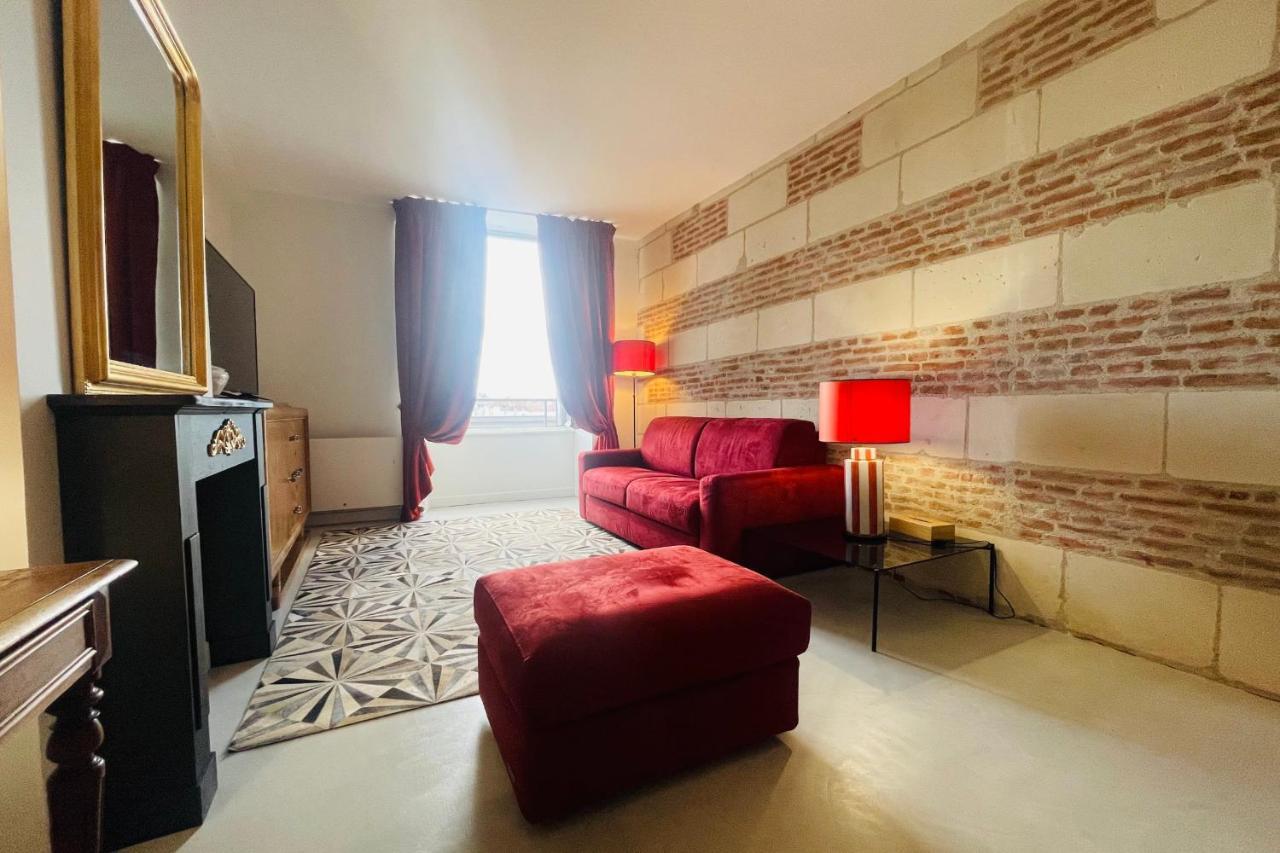 Splendid Apartment At The Foot Of The Castle Of Amboise - View Of The Loir Dış mekan fotoğraf