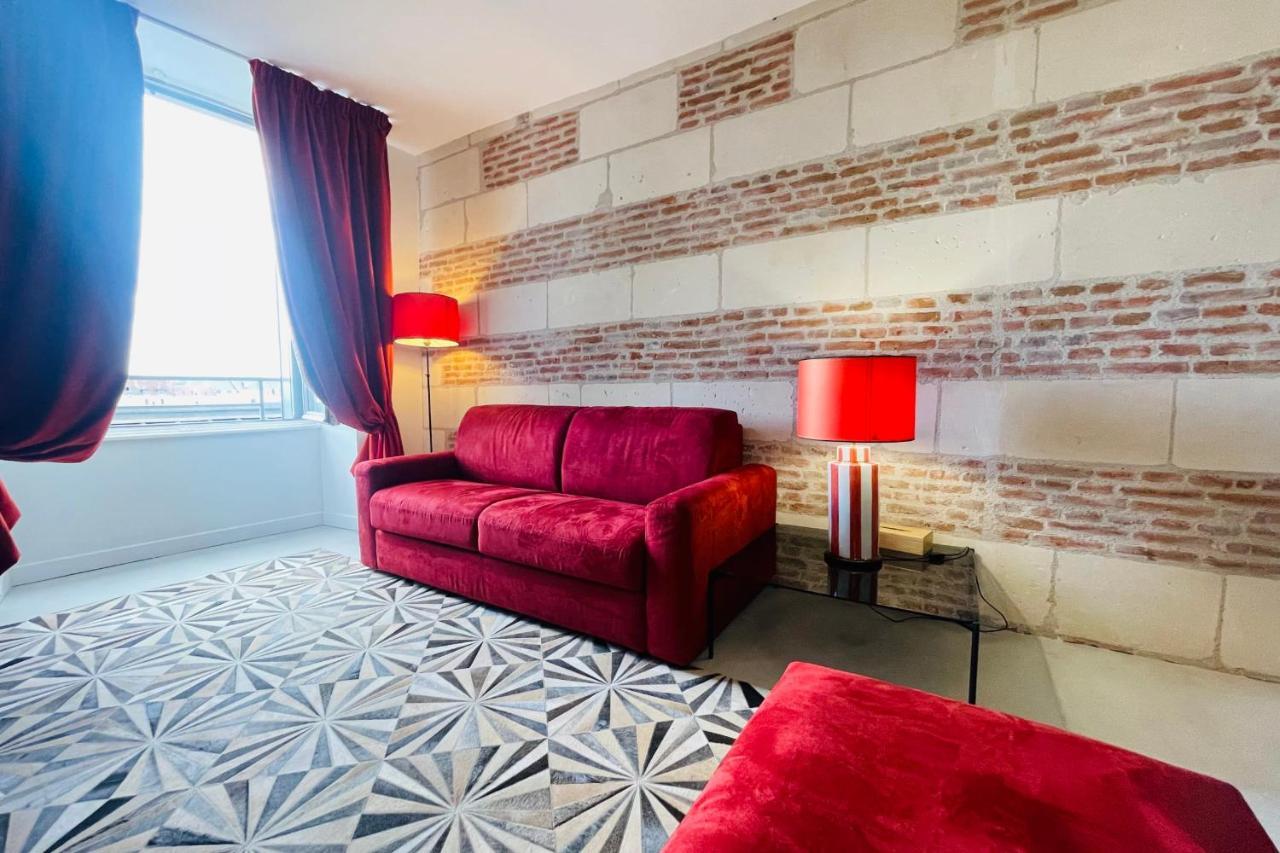 Splendid Apartment At The Foot Of The Castle Of Amboise - View Of The Loir Dış mekan fotoğraf