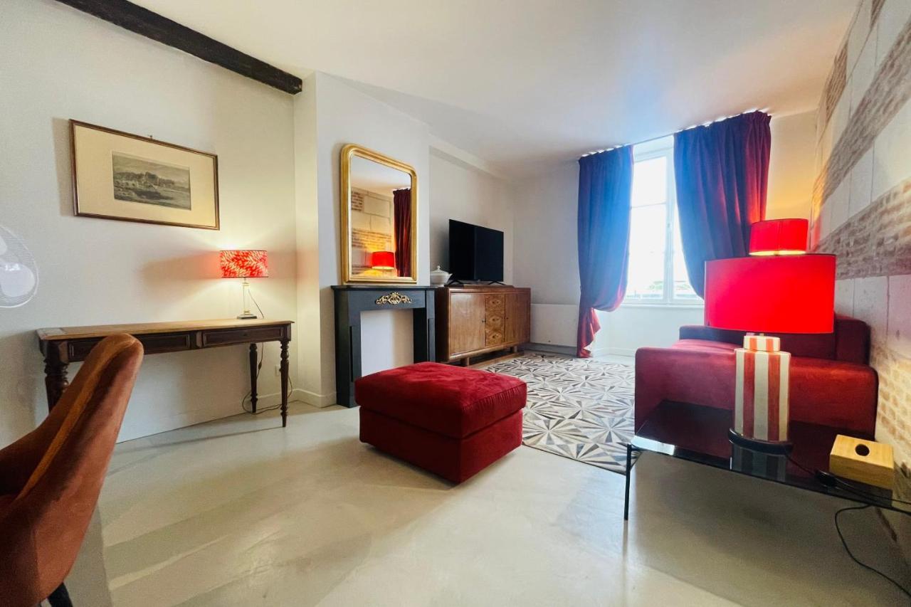 Splendid Apartment At The Foot Of The Castle Of Amboise - View Of The Loir Dış mekan fotoğraf